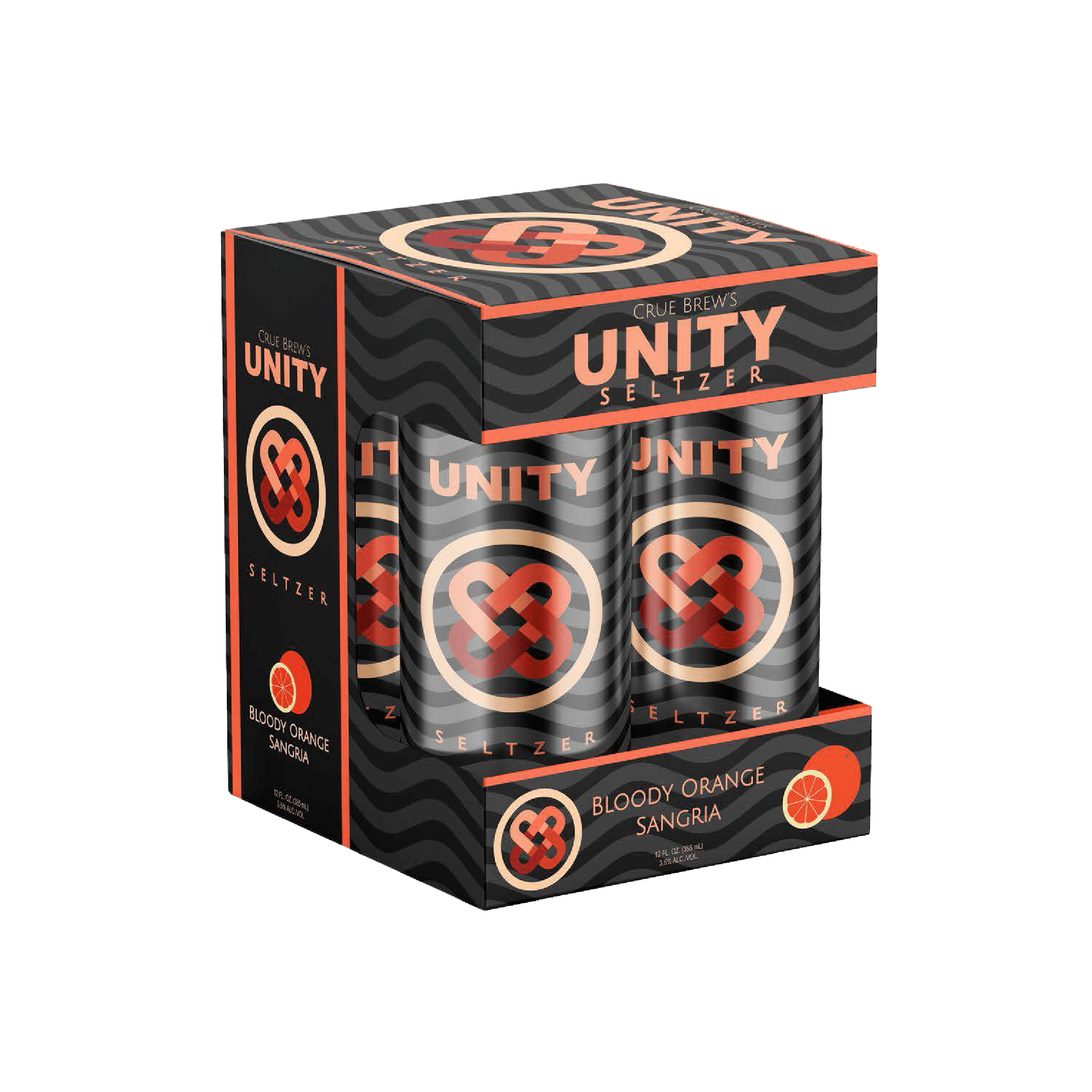 Unity Seltzer Bloody Orange Sangria 4 pack