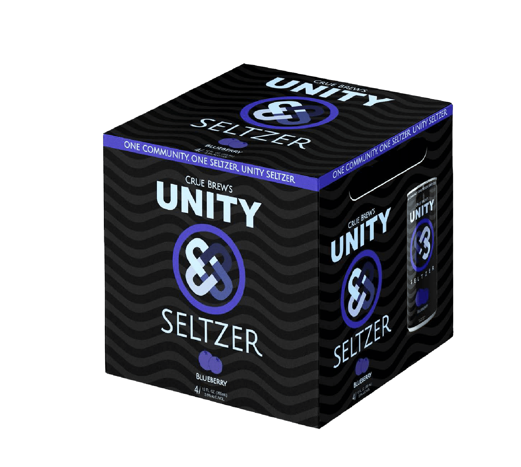 Unity Seltzer Blueberry pack