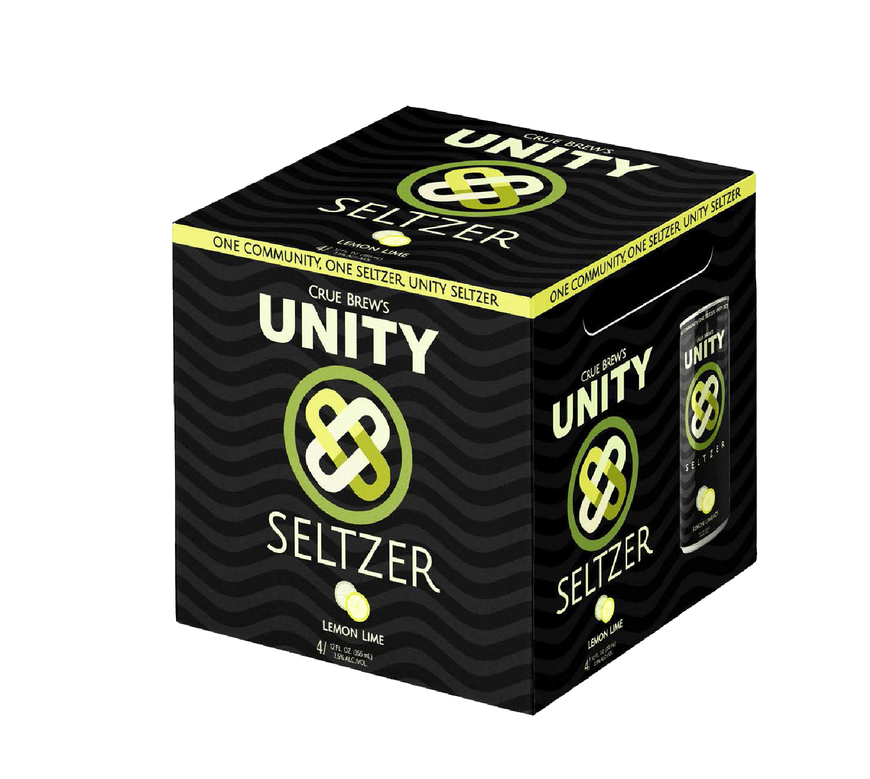 Unity Seltzer Lemon Lime pack